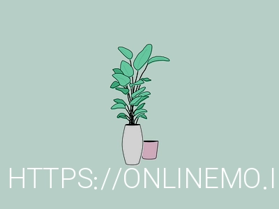 Rubber Plant Illustration art green illustration pink plant